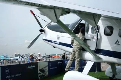 На авиасалоне МАКС впервые показали новый уральский легкомотороный самолет