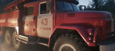 Эвакуация жителей поселка Карелии, которому угрожал лесной пожар, отменена