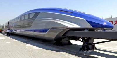 В Китае запустили скоростной поезд, способный разгоняться до 600 км/ч