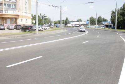 В Пензе отремонтировали дорогу на улице Ленина