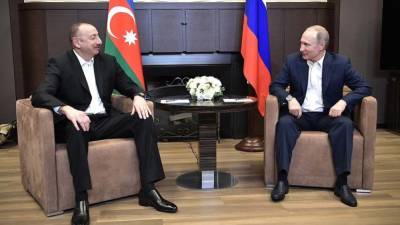 Ильхам Алиев встретился с Владимиром Путиным