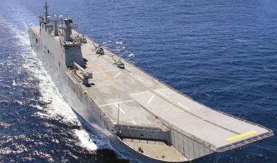 Новый корабль ВМС Турции Anadolu оснастят двумя отечественными беспилотниками
