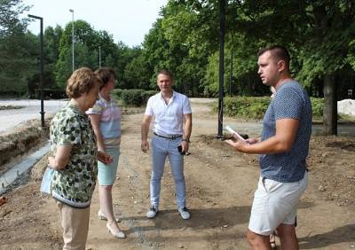 Депутаты гордумы усилили контроль за благоустройством парка в Приокском