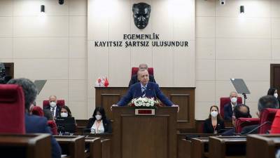 Эрдоган назвал возможным для Кипра войти в НАТО только при согласии Турции