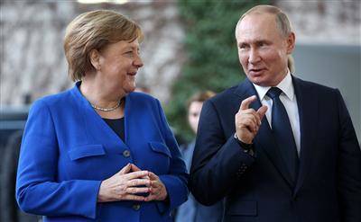 В ФРГ назвали "подарком Меркель для Путина" соглашение по "Северному потоку 2" с США