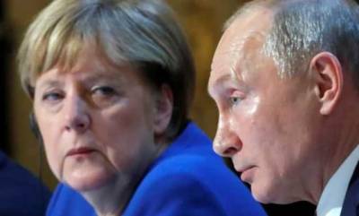 "Северный поток 2": Меркель обсудила с Путиным по телефону транзит газа