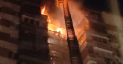 На западе Москвы потушили пожар на верхних этажах жилого дома