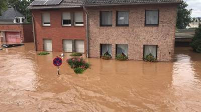 Германия и Бельгия подсчитали убытки от наводнений