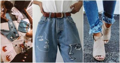 10 хитростей, как просто и красиво преобразить джинсы