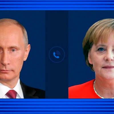 Путин и Меркель удовлетворены строительством "Северный поток 2"