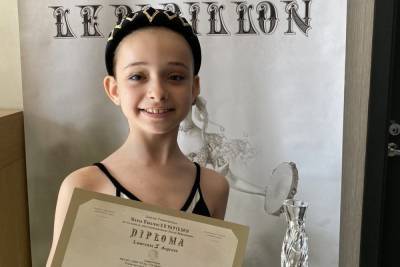 Юная брянская балерина Майя победила на Всероссийском конкурсе