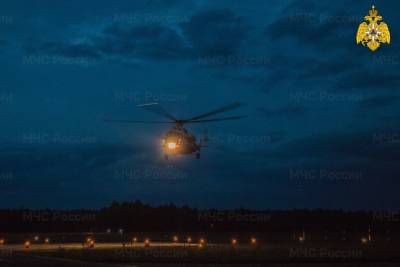 Ночью в Тверь на вертолете срочно доставили несовершеннолетнего