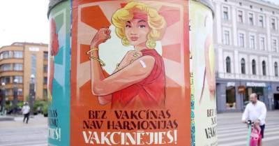 Не плагиат, а искусство. Авторы рекламной кампании вакцинации отрицают схожесть плакатов с американскими (ФОТО)