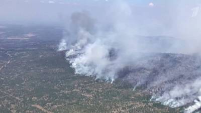 Лесные пожары не удается остановить в США