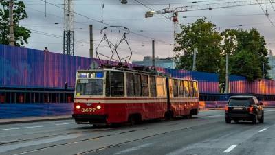 Движение трамваев по Пискарёвскому проспекту перекроют на несколько дней