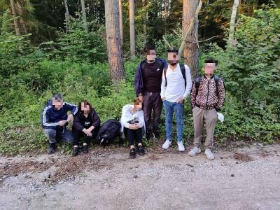 Литва задержала еще 110 нелегальных мигрантов со стороны Беларуси