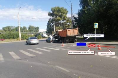 Костромские ДТП : грузовик MAN против легковой «Лады»