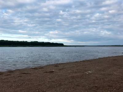 В Уфе отдыхающие на реке Белой люди достали труп из воды