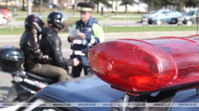 За время профилактических рейдов в Заводском районе Минска ГАИ выявила 55 мотоциклистов-нарушителей