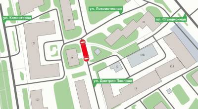 Часть улицы Дмитрия Павлова будет закрыта для движения до 6 августа