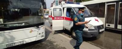 В Ростове в ДТП с двумя автобусами пострадали восемь человек