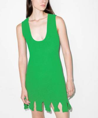 Green summer: платье Bottega Veneta
