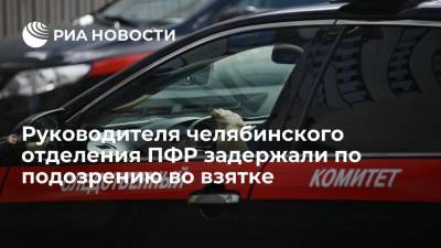 Руководителя челябинского регионального отделения ПФР задержали за получение взятки