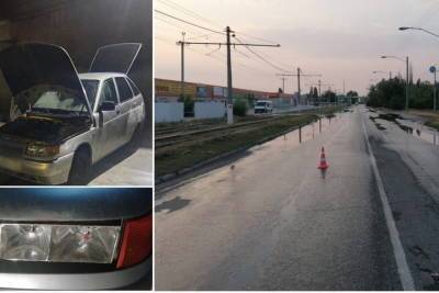 Под Волгоградом водитель сбил нетрезвого пешехода и уехал с места ДТП