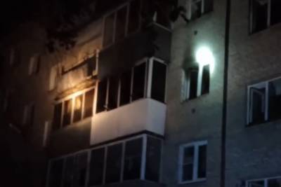 В Тверской области горела квартира