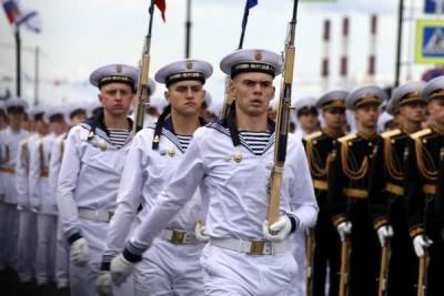 Фото: генеральная репетиция парада ко Дню ВМФ прошла в Петербурге