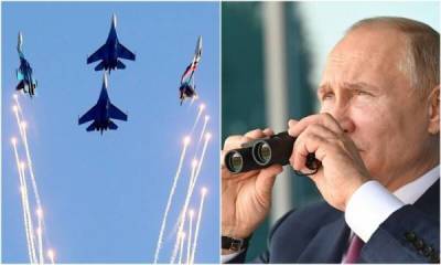 Путину показали новейший истребитель "Шах и мат"