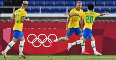 Первый суперматч на футбольной Олимпиаде: Бразилия забила Германии 4 мяча