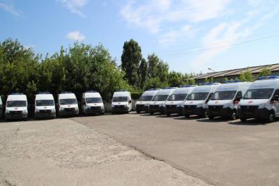 17 новых автомобилей скорой помощи поступили в Белгородскую область