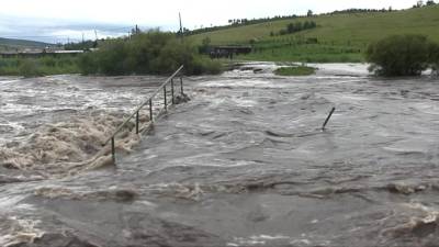 Паводок в Забайкалье: вода продолжает прибывать