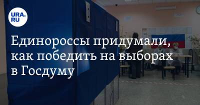 Единороссы придумали, как победить на выборах в Госдуму