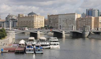 В российской столице общественный транспорт будет ходить по Москве-реке