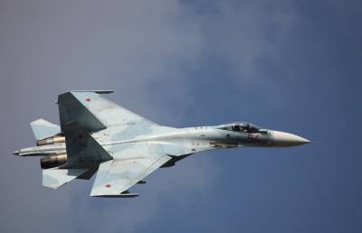 Российский Су-27 сопроводил немецкий многоцелевой истребитель над Балтийским морем