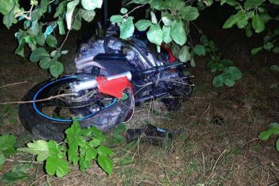 На тамбовской трассе насмерть разбился мотоциклист