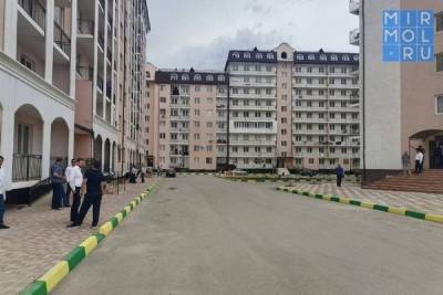 Дагестан почти в два раза нарастил объемы ввода жилых строений