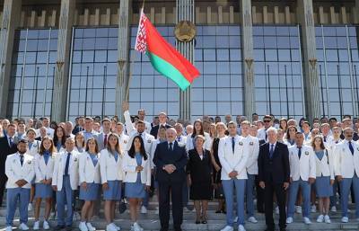 Лукашенко направил приветствие делегации Беларуси на Олимпиаде в Токио: Главное - идти к своей мечте и верить в себя