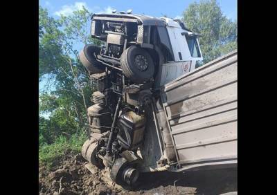 В Сасовском районе легковушка влетела в грузовик, есть пострадавший
