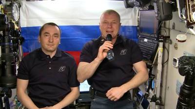 Космонавты с МКС пожелали удачи российским спортсменам на Играх в Токио