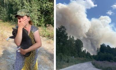 Волонтеры и спасатели отстояли Найстенъярви: пожар рядом с поселком потушили