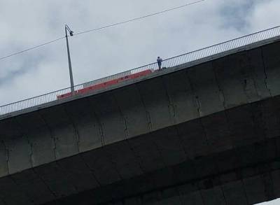Нижегородец пытался спрыгнуть с Мызинского моста