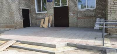 Кунгурском округе продолжается ремонт Плехановского Центра досуга