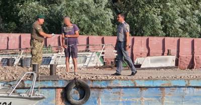 Румынское судно нарушило государственную границу Украины (ФОТО)