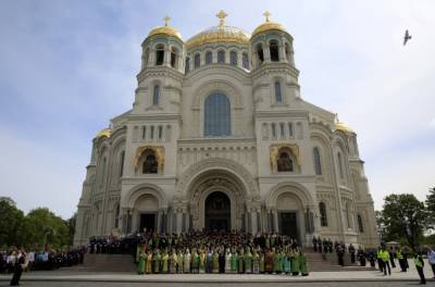 В Кронштадте началась реставрация Владимирского собора