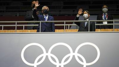 Император Японии Нарухито посетил церемонию открытия Олимпийских игр