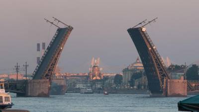 Дворцовый мост разведут под спортивную музыку в честь открытия Олимпиады