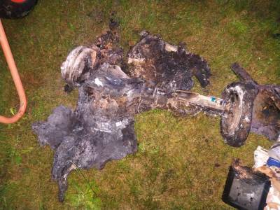 У жителя Гродненского района сгорел гироскутер. Судебные эксперты-пожаротехники установили причину